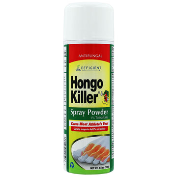 Hongo Killer Antifungal Spray Powder, Tolnaftate 1%, Athletes Foot Treatment, 4.6 oz
