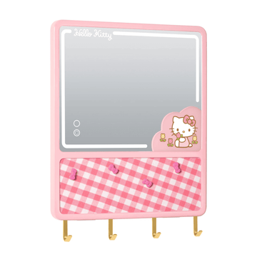 Impressions Vanity Hello Kitty Blossom LED Vanity Pinboard with Hello Kitty Artwork, Touch Sensor