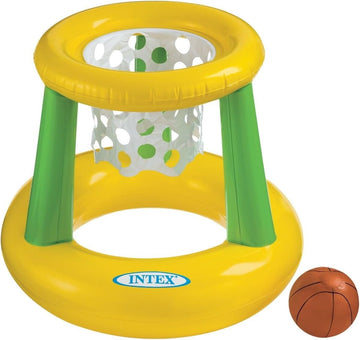 Intex 58504EP Floating Hoops Basketball Game Multi-Color, Great Summer Pool Game