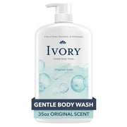 Ivory Body Wash, Mild and Gentle Original Scent, 35 fl oz