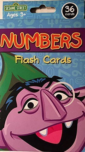 Kappa Sesame Street Numbers Flash Cards