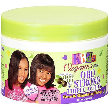 Kids Originals by Africas Best Gro Strong Triple Action Growth Therapy Hairdress, 7.5 oz