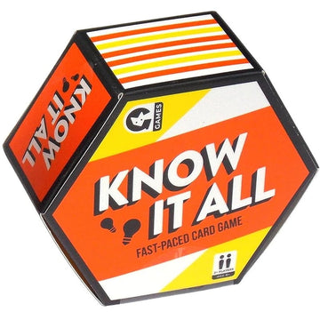 Know It All - Fast Paced Card Game