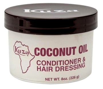Kuza Coconut Oil Conditioner And Hair Dressing 8oz (Pack of 3)