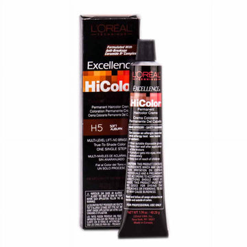L'Oreal Excellence HiColor Browns, [H5] Soft Auburn, 1.74 oz