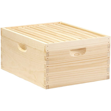 Little Giant 10-Frame Deep Hive Body Beehive Body with Frames