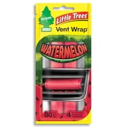 Little Trees Air Freshener Vent Wrap Watermelon Fragrance 4-Pack