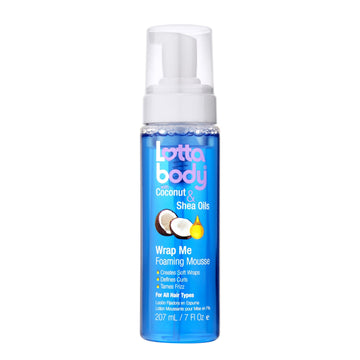 Lottabody Wrap Me Foaming Curl Mousse with Coconut and Shea Oil, 7 fl oz