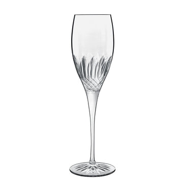 Luigi Bormioli Diamante 7.5Oz Champagne/Prosecco Glasses Set of 4