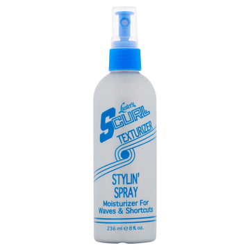 S-Curl Texturizer Daily Moisturizing Styling Hair Spray with Argan Oil, 8 fl oz