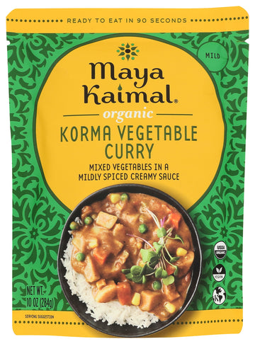 Maya Kaimal Organic Mild Korma Vegetable Curry 10 oz