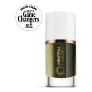 MINERAL FUSION Vegan Nail Polish, "Gold Rush" Metallic Dark Gold/Gold | Non-Toxic, Cruelty-Free