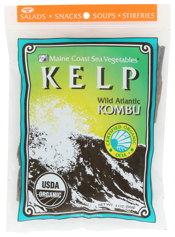 Maine Coast Kelp, Wild Atlantic Kombu, 2oz