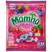 Mamba Berrytasty Fruit Chews Chewy Candy, 3.52 oz