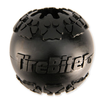 Mammoth Pet Products 103772 3 in. Tirebiter Ball with Treat Station Pet Toy