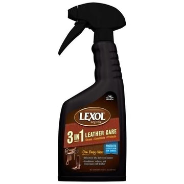 Lexol Leather Tack 3-in-1 Quick Care Formula, 16.9 Ounces