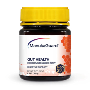 ManukaGuard Manuka Honey Gut Health MGO 250 - Natural Support for Digestive Wellness & Gut Balance