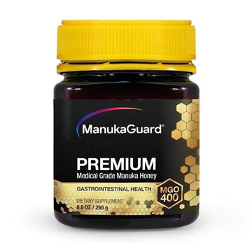 Manukaguard All in One Premium Medical Grade Manuka Honey - For Digestive & Immune System Support, 8.8 oz
