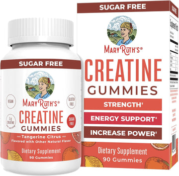 MaryRuth's Creatine Gummies, Tangerine Citrus 90 ct