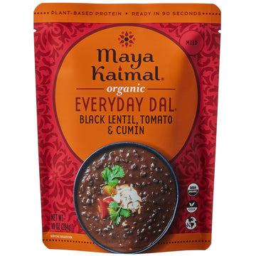 Maya Kaimal Organic, Everyday Dal Black Lentil Tomato Cumin, 10 oz