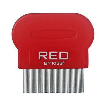 Red by Kiss Metal Lice Comb