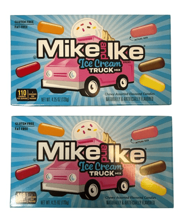 Mike and Ike Ice Cream Truck Mix 2 Pack 4.25 OZ Each