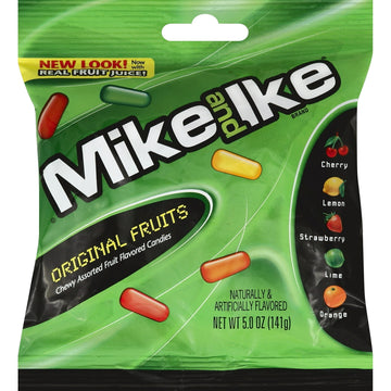 Mike and Ike Original Fruits Candy, 5 Oz.