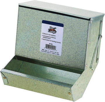 Miller Manufacturing 405023128 AF7ML 7 in. Feeder with Metal Bottom Lid