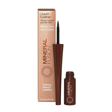 Mineral Fusion Ebony Liquid Eyeliner 0.10 fl. oz.