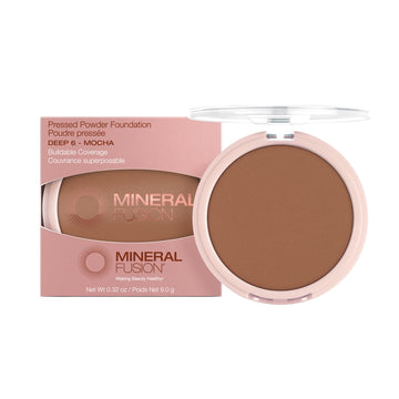 Mineral Fusion Pressed Powder Foundation Deep 6