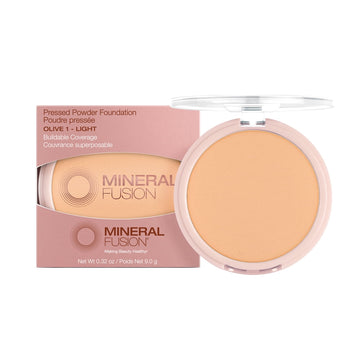 Mineral Fusion Pressed Powder Foundation Olive 1
