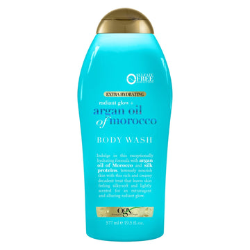 OGX Radiant Glow + Argan Oil of Morocco Body Wash, 19.5 fl. oz