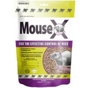 MouseX Mouse Killer Pellets, Non Toxic Formula Safe for People, Pets and Wildlife