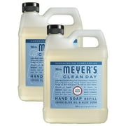 Mrs. Meyer's Clean Day Liquid Hand Soap Refill, Rainwater, 33 OZ (Pack of 6)