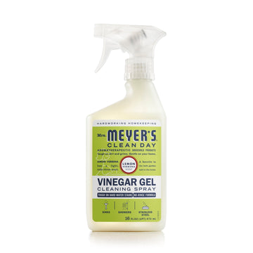 Mrs. Meyers Vinegar Gel Cleaning Spray, Bathroom Use, No-Rinse Formula, , Lemon Verbena, 16  fl oz, Pack of 1