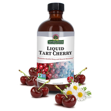 Nature's Answer Tart Cherry Liquid, 8 Oz - Recovery & Sleep, Vegan, Non-GMO