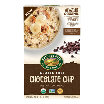 Nature's Path Organic Chocolate Chip Gluten Free Oatmeal 11oz Box