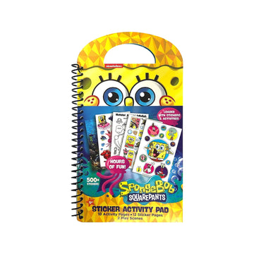 Inkology Nickelodeon SpongeBob Sticker Activity Book