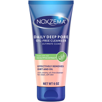 Noxzema Ultimate Clear Face Wash, Daily Deep Pore Cleanser  Deep Cleansing Face Wash, 6oz