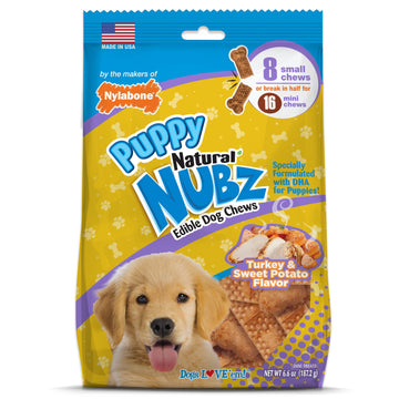 Nylabone Healthy Edibles All-Natural Long Lasting Chew Treats Chicken Medium (2 Count)