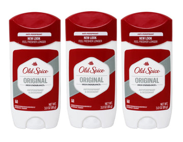Old Spice High Endurance Anti-Perspirant & Deodorant, Original 3 oz (Pack of 3)