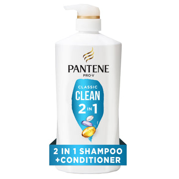 Pantene Pro-V Classic Clean 2in1 Shampoo and Conditioner, 27.7 fl oz