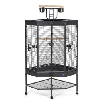 Prevue Pet Products Corner Cage with Playtop 3165