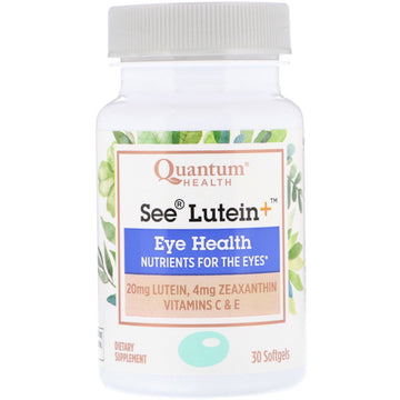 Quantum Health See Lutein + 30 Softgel
