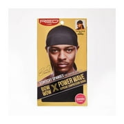 Red by Kiss Power Wave Silky Spandex Durag Black HD41