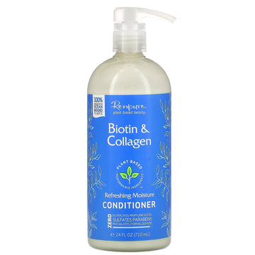 Renpure Plant-Based Conditioner, Biotin & Collagen, 24 fl oz (710 ml)
