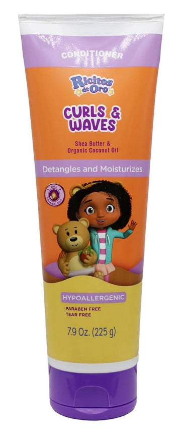 Ricitos De Oro Curls & Waves Conditioner 7.9 Ounce Tube