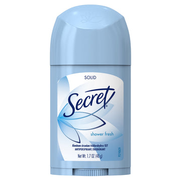 Secret Shower Fresh Wide Solid Antiperspirant and Deodorant 1.7 oz