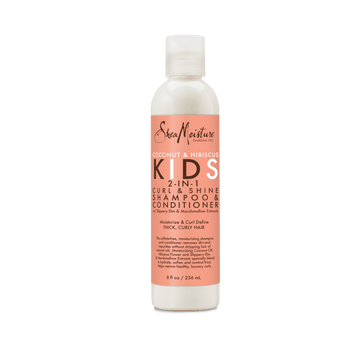 SheaMoisture 2-in-1 Shampoo & Conditioner for Curls & Shine Coconut & Hibiscus 8 oz