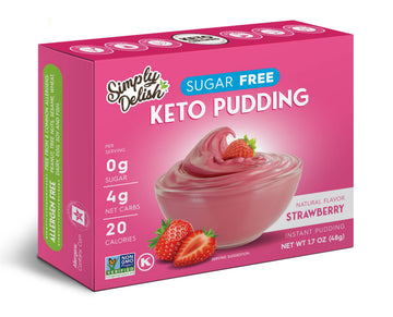 Simply Delish Instant Pudding, Strawberry-1.7 oz